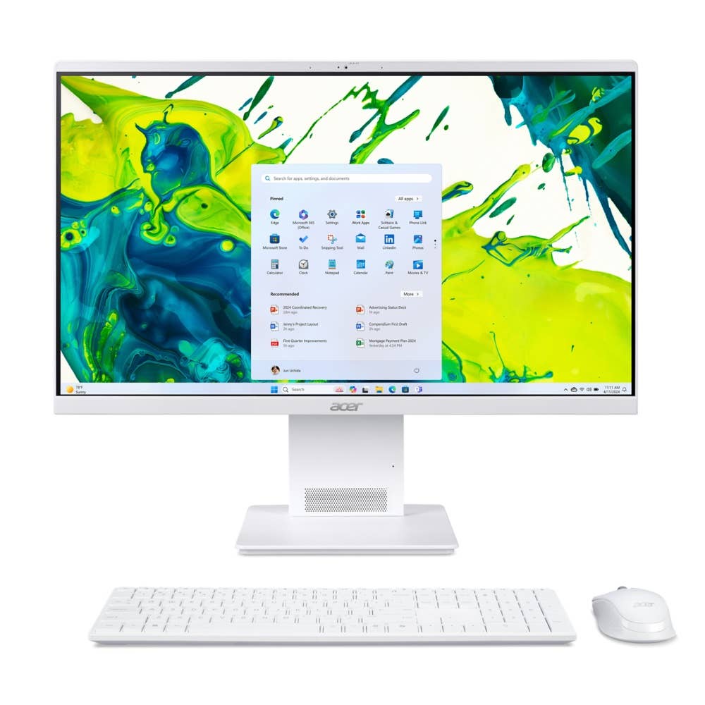 Aanbieding Acer Aspire S24 All-in-one | S24B-GMTL-H | Wit - 4711474859723