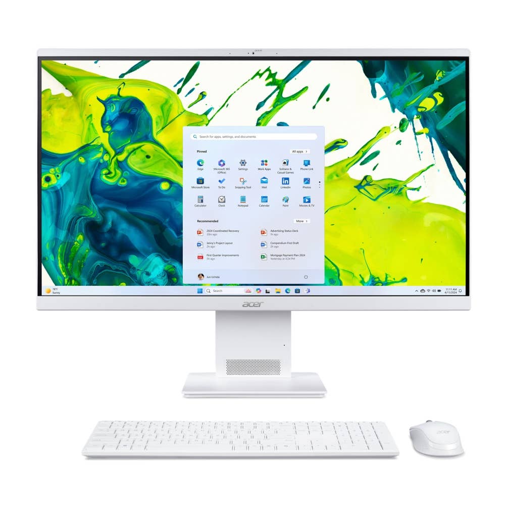 Aanbieding Acer Aspire S27 All-in-one | S27B-UGMTL-H | Wit - 4711474859693