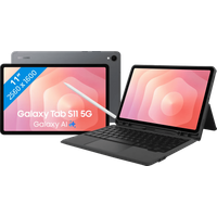 Koop Samsung Galaxy Tab S11 11 inch 512GB Wifi Grijs + BlueBuilt Toetsenbord Hoes QWERTY - 6151133274241