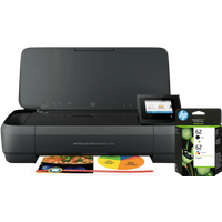 Koop HP OfficeJet 250 Mobile Printer + 1 set extra cartridges - 6151116179129
