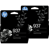 Koop HP 937 Cartridge Zwart Duo Pack - 6151117074010