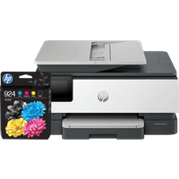 Koop HP OfficeJet Pro 8124e + 1 set extra cartridges - 6151114016082